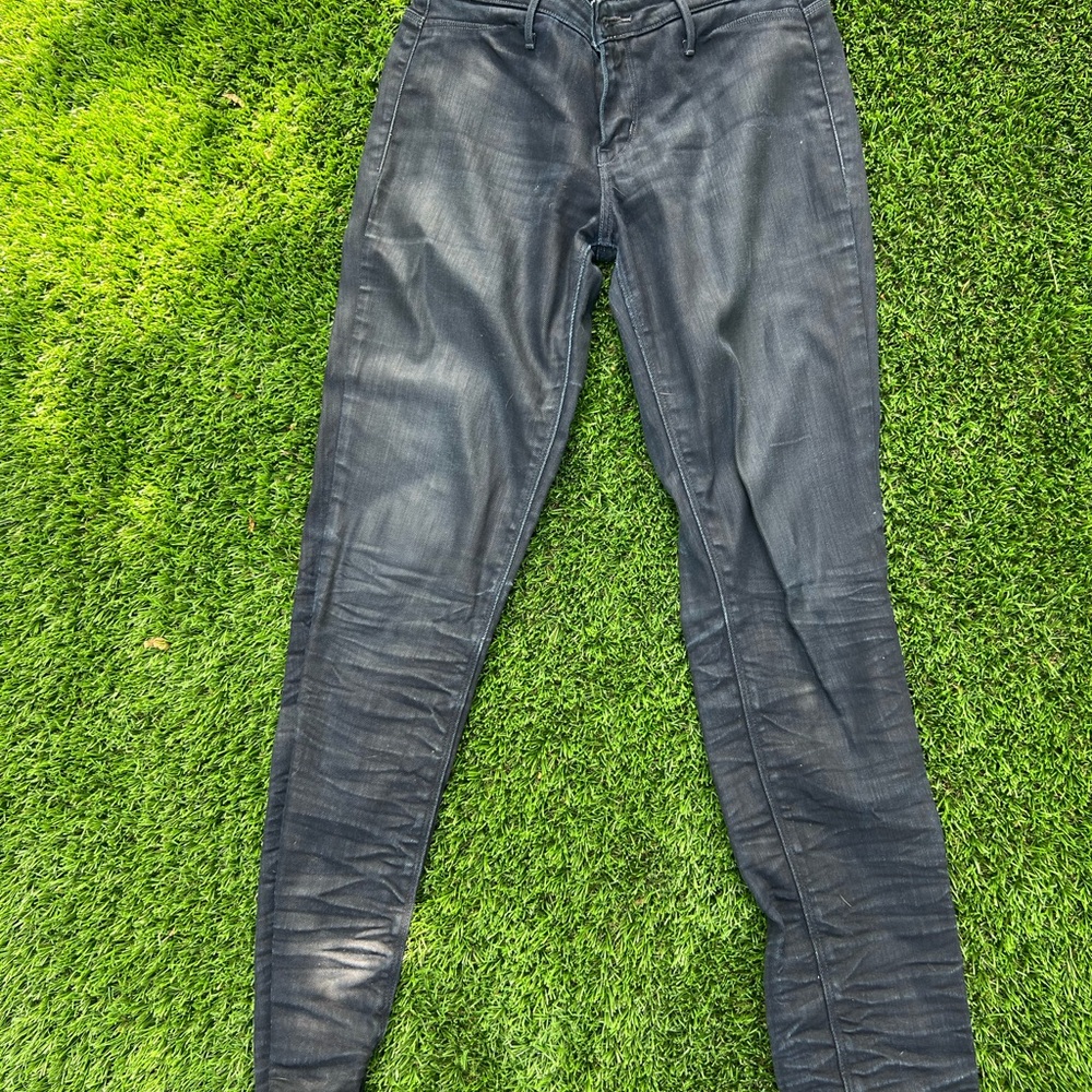 Levi's Black Distressed Skinny Jeans